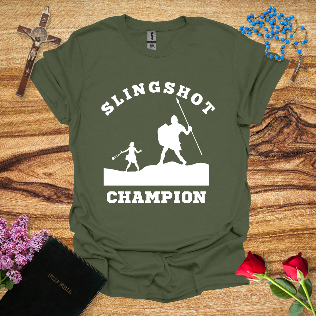 Slingshot Champion David T-Shirt