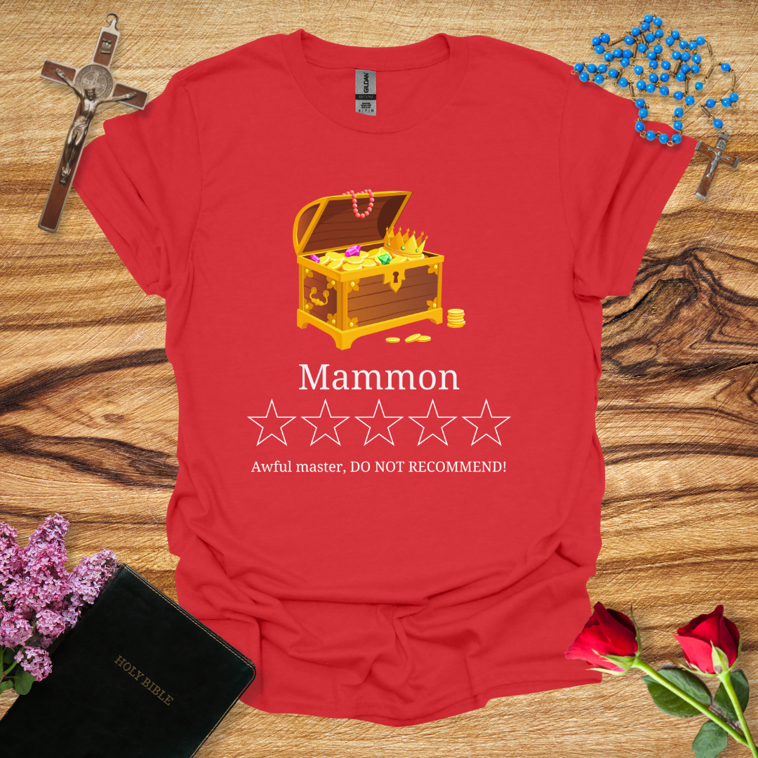 Mammon Treasure Chest Zero Star Review T-Shirt