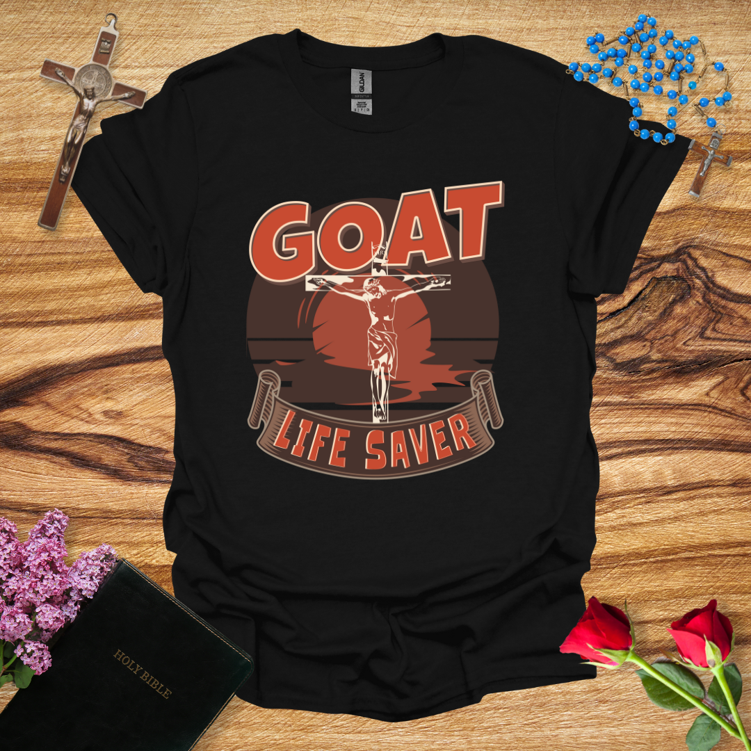 Jesus is the GOAT Life Saver T-Shirt