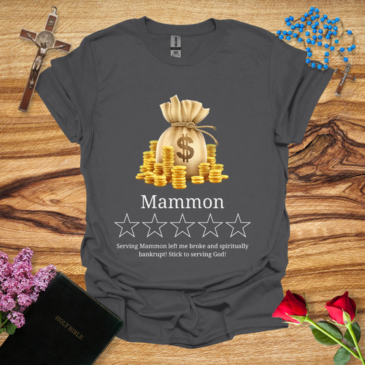 Mammon Gold Coins Zero Star Review T-Shirt