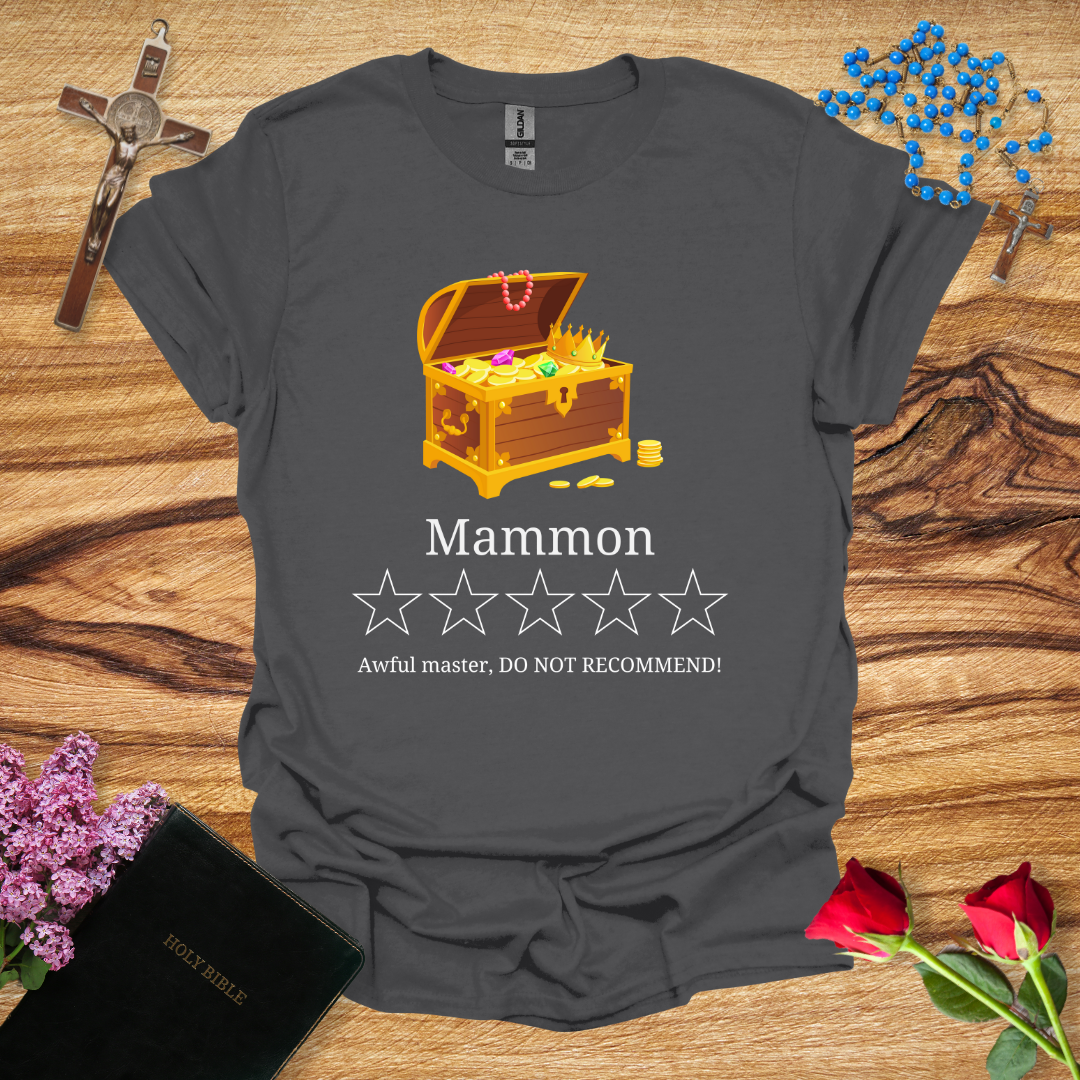 Mammon Treasure Chest Zero Star Review T-Shirt