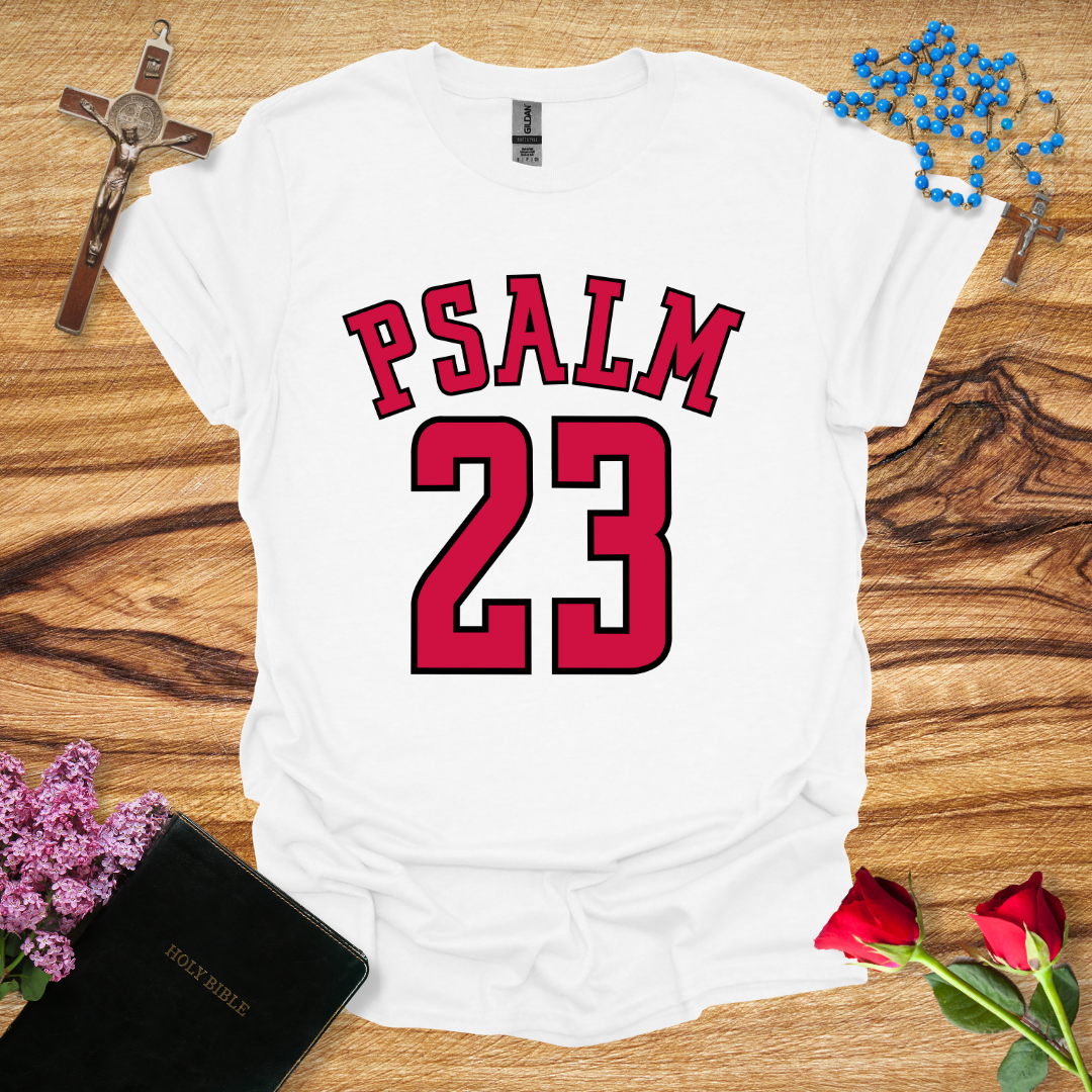 Psalm 23 Basketball Style T-Shirt