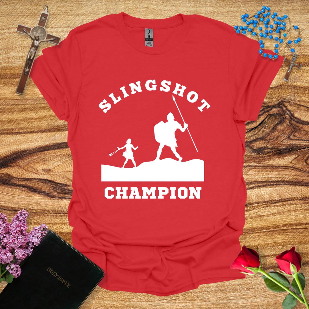 Slingshot Champion David T-Shirt