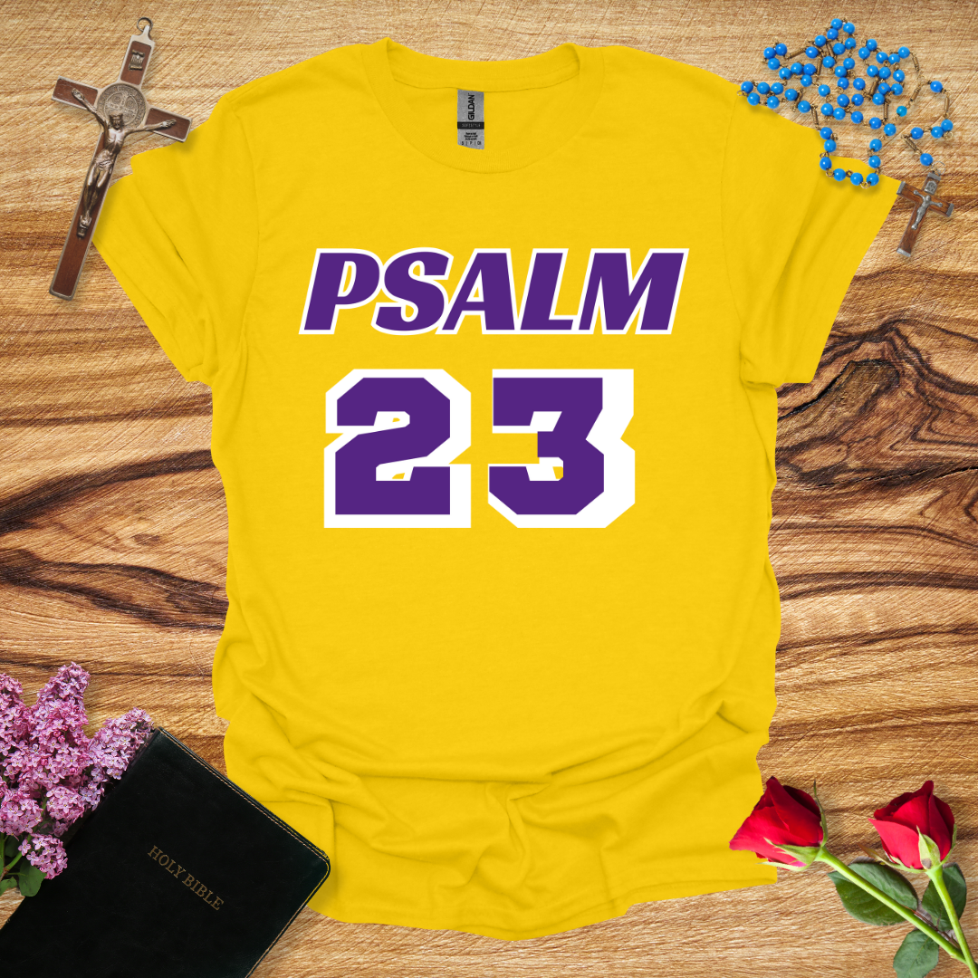 Psalm 23 Basketball Style T-Shirt