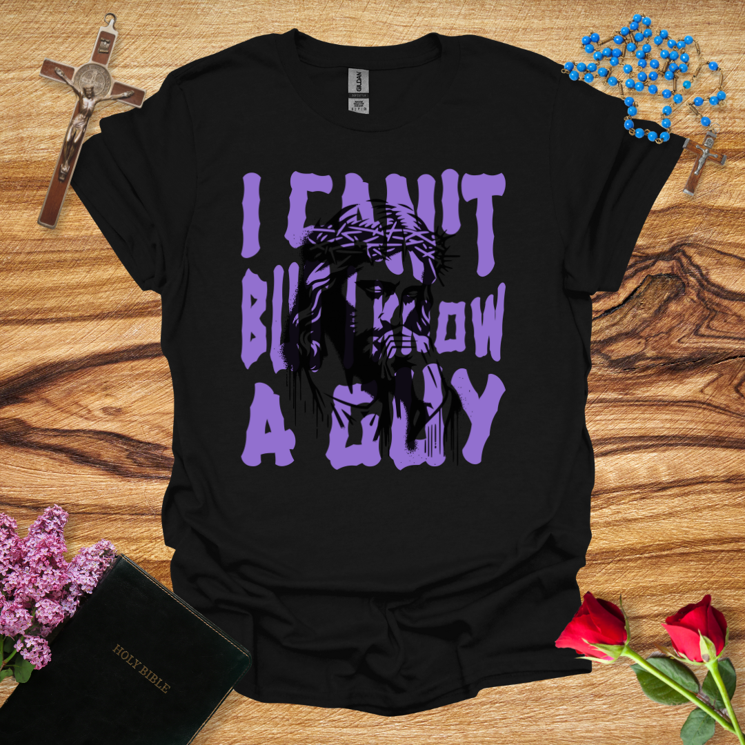 I Can't But I Know A Guy Purple T-Shirt