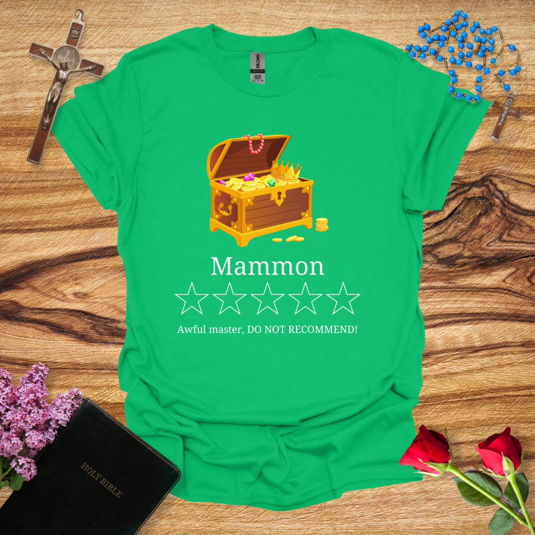 Mammon Treasure Chest Zero Star Review T-Shirt